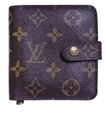Louis Vuitton Zip Compact Wallet, front view